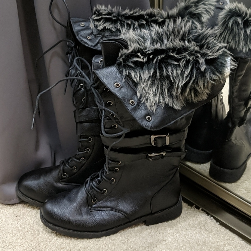 West Blvd Shanghai Winter Combat Boots